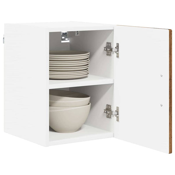 Küchenschrank 2er Set Altholz 30x31x40cm