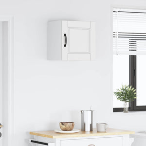 vidaXL Meuble haut de cuisine avec étagère Blanc 40 x 31 x 40 cm Bois d'ingénierie