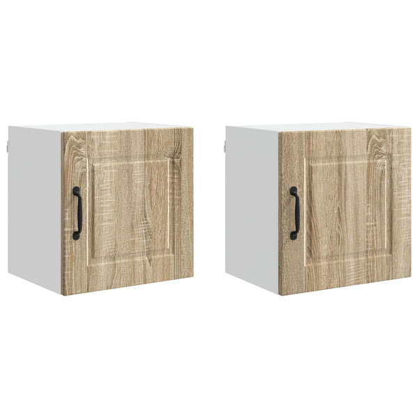 Küchenschrank Sonoma-Eiche, 2er-Set