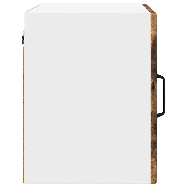 vidaXL Meuble haut de cuisine avec étagère 2 pcs Chêne fumé 40 x 31 x 40 cm