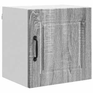 Küchenschrank 2er Set Grau Sonoma 40x40 cm