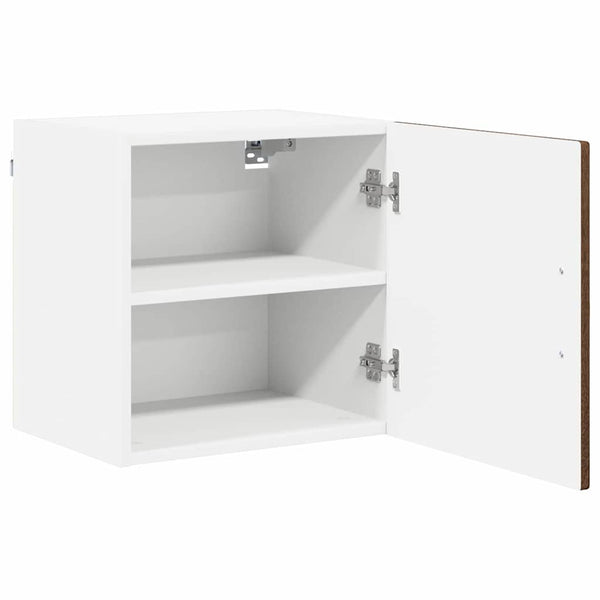 vidaXL Meuble de cuisine avec porte 2 pcs Marron aspect chêne 40 x 31 x 40 cm