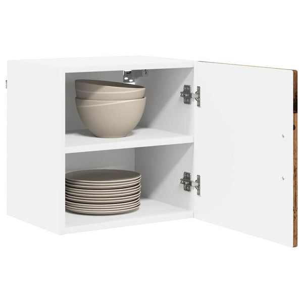 vidaXL Meuble de cuisine avec étagère Bois de récupération 40 x 31 x 40 cm Bois d'ingénierie