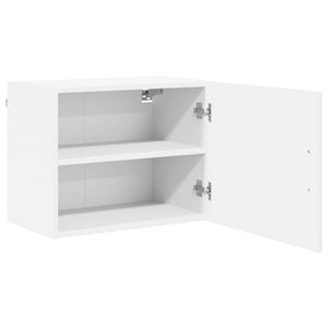 Küchenschrank mit Regal Weiß 50x31x40cm