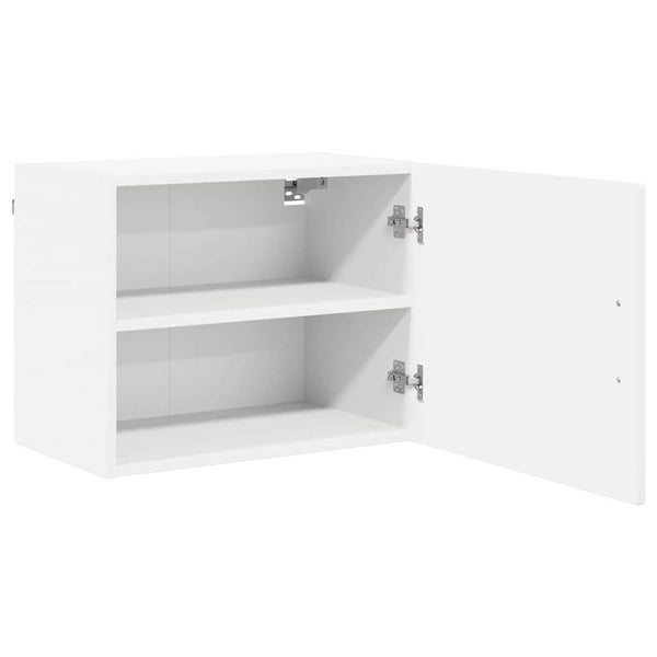 Küchenschrank mit Regal Weiß 50x31x40cm