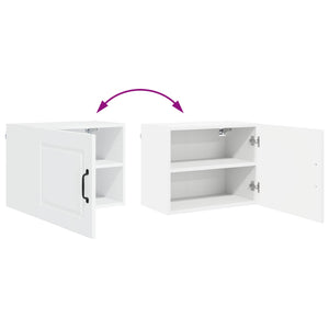 Küchenschrank mit Regal Weiß 50x31x40cm