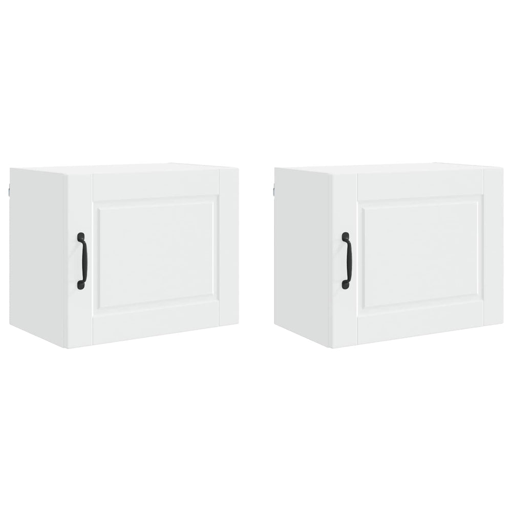 Küchenschrank Weiß 50x31x40cm 2er Set