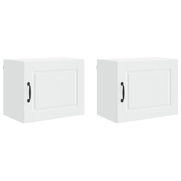 Küchenschrank Weiß 50x31x40cm 2er Set
