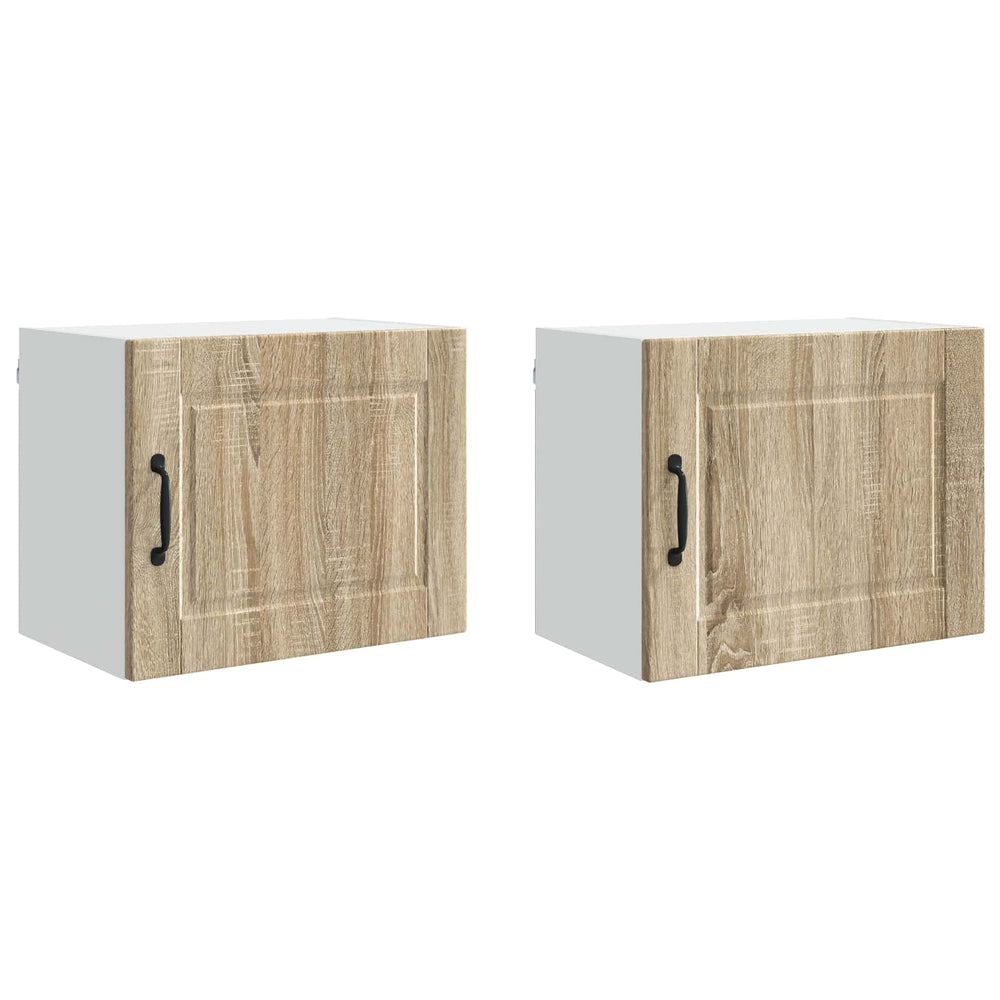 Küchenschrank Sonoma-Eiche, 2er-Set