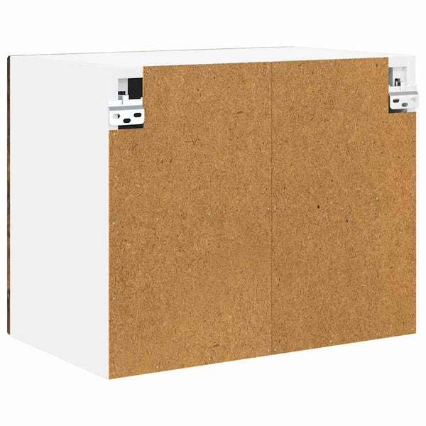 vidaXL Meuble de cuisine avec étagère 2 pcs Chêne fumé 50 x 31 x 40 cm