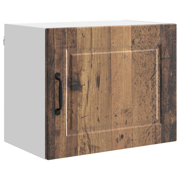 Küchenschrank mit Regal Altholz 50x31x40 cm
