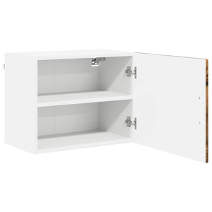Küchenschrank mit Regal Altholz 50x31x40 cm