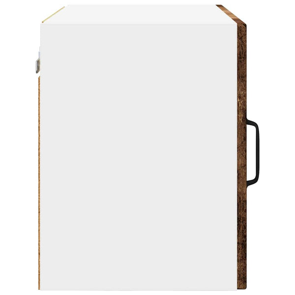 Küchenschrank mit Regal Altholz 50x31x40 cm