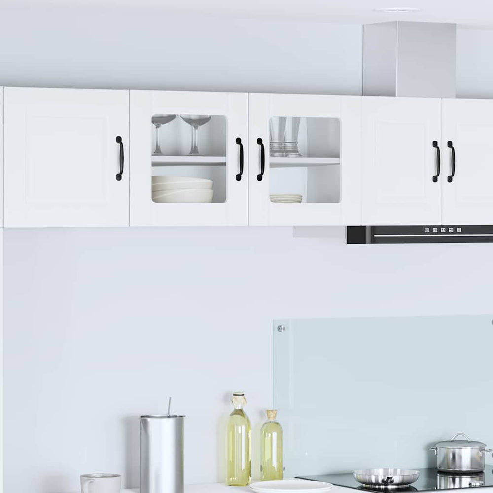 Küchenschrank Weiß mit Regal 80x31x40cm