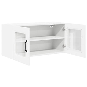 Küchenschrank Weiß mit Regal 80x31x40cm
