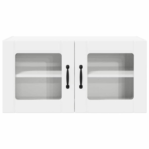Küchenschrank Weiß mit Regal 80x31x40cm