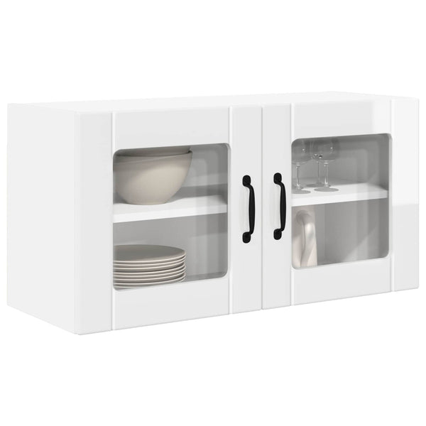 Küchenschrank Hochglanz Weiß 80cm