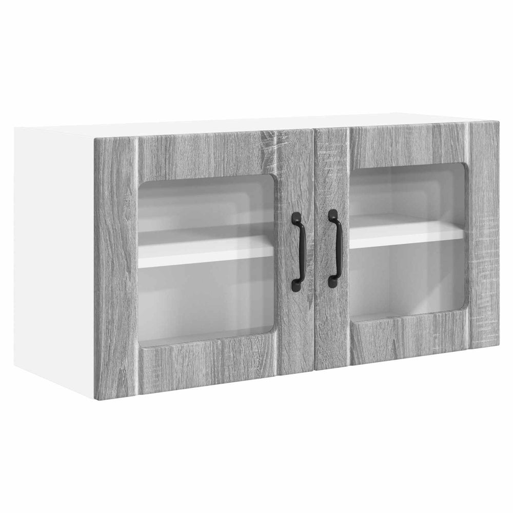 Küchenschrank Grau Sonoma 80cm