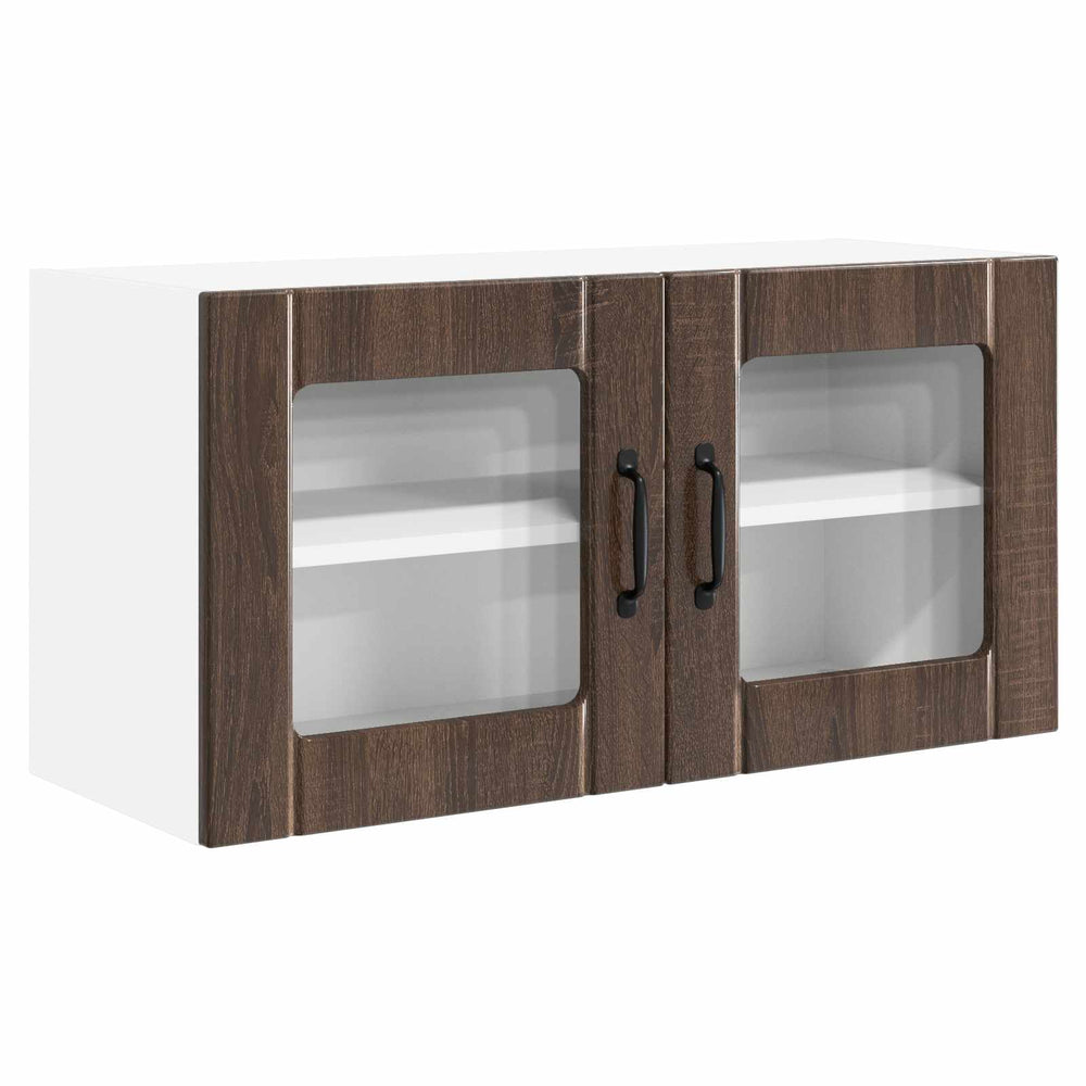 Küchenschrank Braun Eiche 80x31x40cm