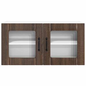 Küchenschrank Braun Eiche 80x31x40cm