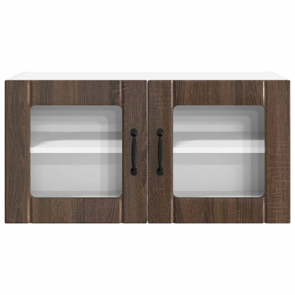 Küchenschrank Braun Eiche 80x31x40cm