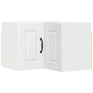 Küchenschrank Weiß mit Regal, 57x57x40 cm