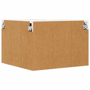 Schwarzer Küchenschrank mit Regal 57x57x40 cm