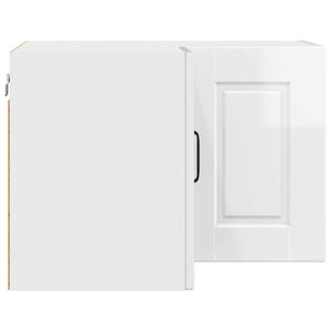 vidaXL Meuble de cuisine blanc brillant 57 x 57 x 40 cm Bois d'ingénierie