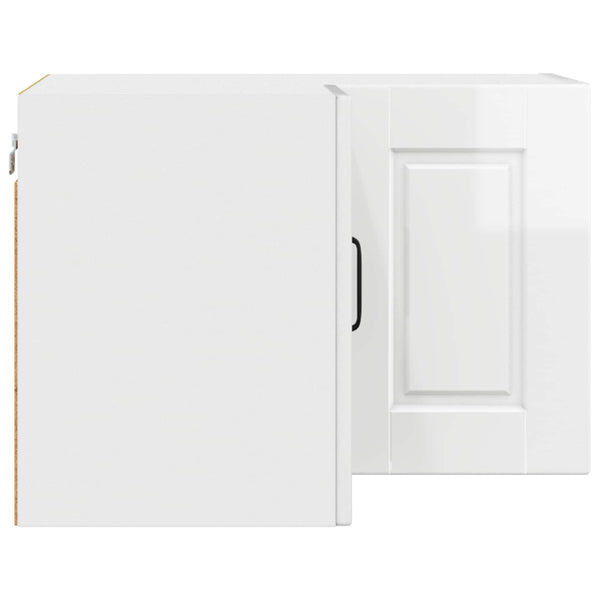 vidaXL Meuble de cuisine blanc brillant 57 x 57 x 40 cm Bois d'ingénierie