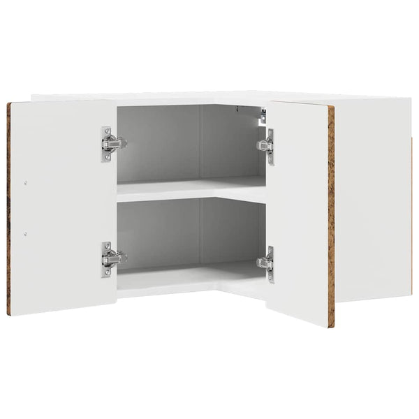 Küchenschrank Altholz mit Regal 57x57x40 cm