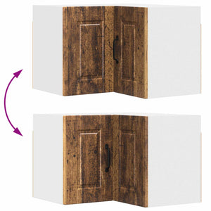 Küchenschrank Altholz mit Regal 57x57x40 cm
