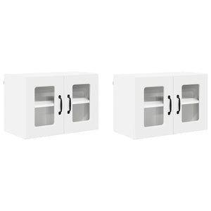 Küchenschrank Weiß, 2er Set, 60cm