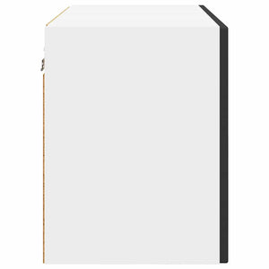 Schwarzer Küchenschrank, 2er-Set