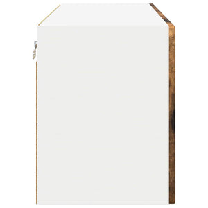 vidaXL Meuble haut de cuisine avec étagère 2 pcs Chêne fumé 60 x 31 x 40 cm