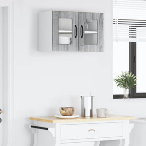 vidaXL Meuble de cuisine gris Sonoma 60 x 31 x 40 cm Bois d'ingénierie
