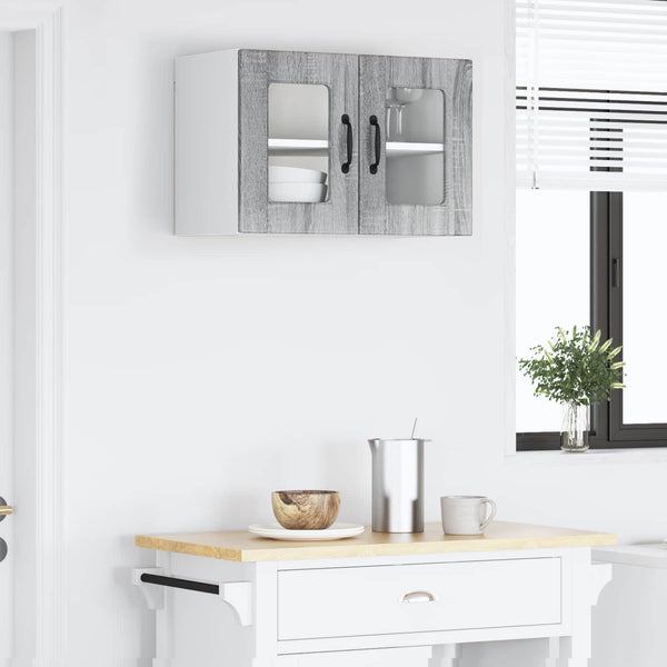 vidaXL Meuble de cuisine gris Sonoma 60 x 31 x 40 cm Bois d'ingénierie