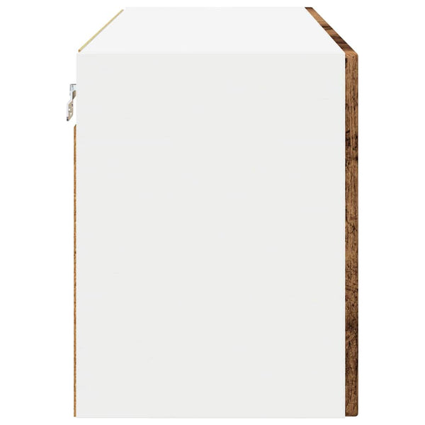Küchenschrank Altholz mit Regal, 60 cm