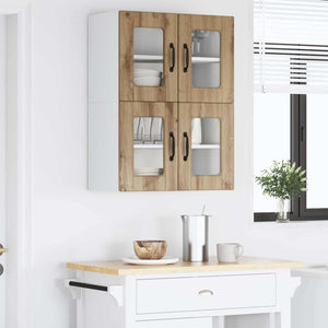 Küchenschrank 2er Set Artisan Eiche