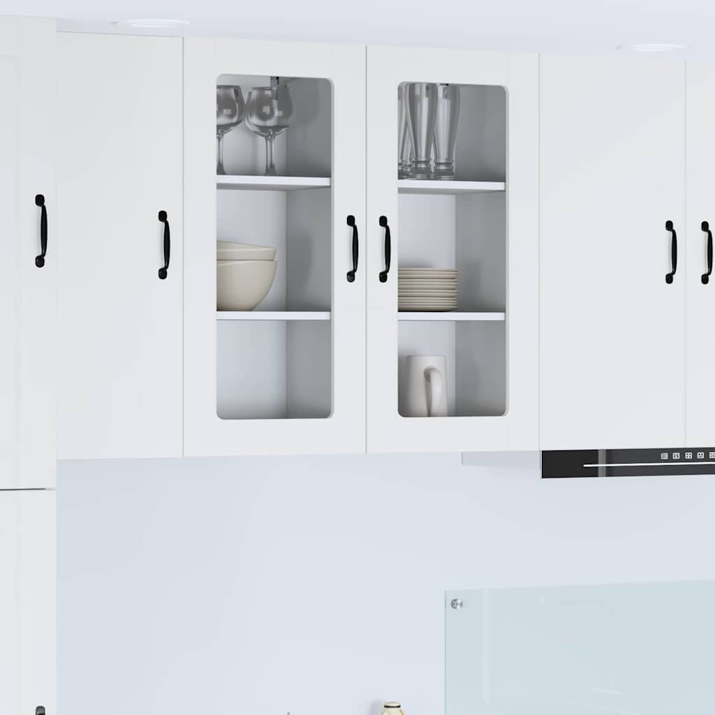 Küchenschrank Weiß 2er Set 40x80cm
