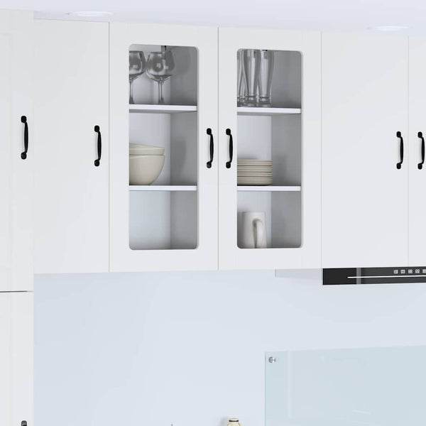 Küchenschrank Weiß 2er Set 40x80cm