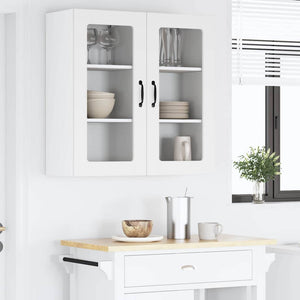 Küchenschrank Weiß 2er Set 40x80cm