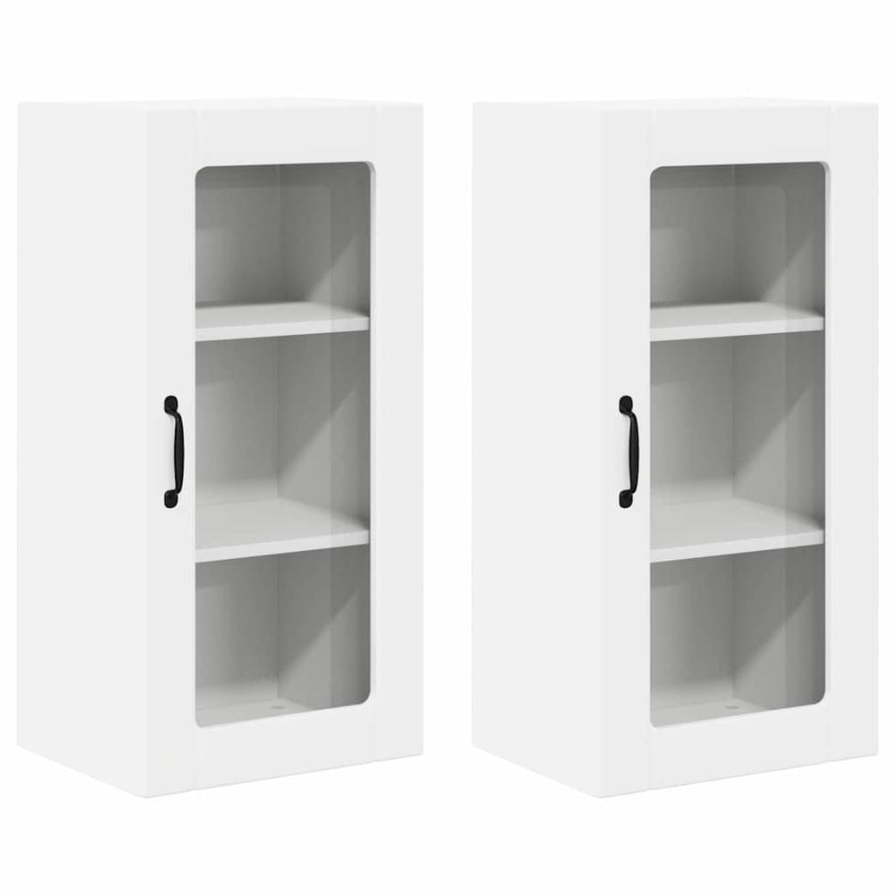 Küchenschrank Weiß 2er Set 40x80cm