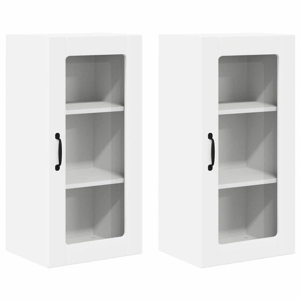 Küchenschrank Weiß 2er Set 40x80cm
