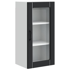 Küchenschrank Set, Schwarz, 40x31x80 cm