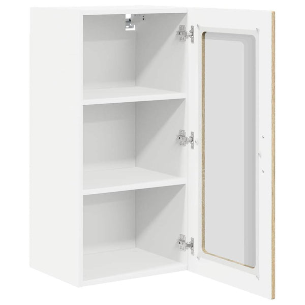 Sonoma Eiche Küchenschrank, 2er-Set