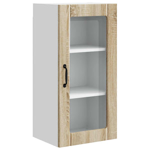 Sonoma Eiche Küchenschrank, 2er-Set