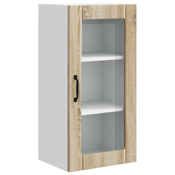 Sonoma Eiche Küchenschrank, 2er-Set