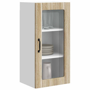 Sonoma Eiche Küchenschrank, 2er-Set