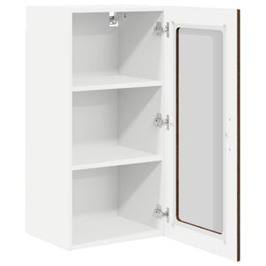 vidaXL Meuble de cuisine avec porte 2 pcs Chêne marron 40 x 31 x 80 cm