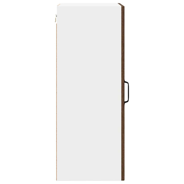 vidaXL Meuble de cuisine avec porte 2 pcs Chêne marron 40 x 31 x 80 cm